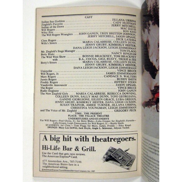 Will Rogers Follies Playbill 1992 Mac Davis Sam Crothers Jack Doyle Ringham - Picture 8 of 10
